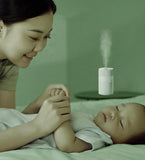 Portable Mini Humidifier, USB Power Supply, Perfect for Bedroom, Office & Car