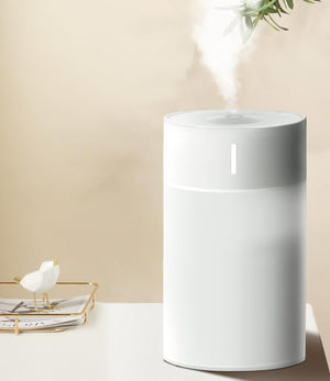 Portable Mini Humidifier, USB Power Supply, Perfect for Bedroom, Office & Car