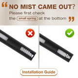 Portable Mini Humidifier, 180ml USB Cool Mist Small Humidifiers for Bedroom, Personal Desktop Humidification for Car Office Travel & Indoor Plants