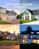 8MP PoE IP Camera Outdoor, 4K Bullet Surveillance Cameras for Home Security with Human/Vehicle Detection, Full Color Night Vision, Two Way Talk, App Control